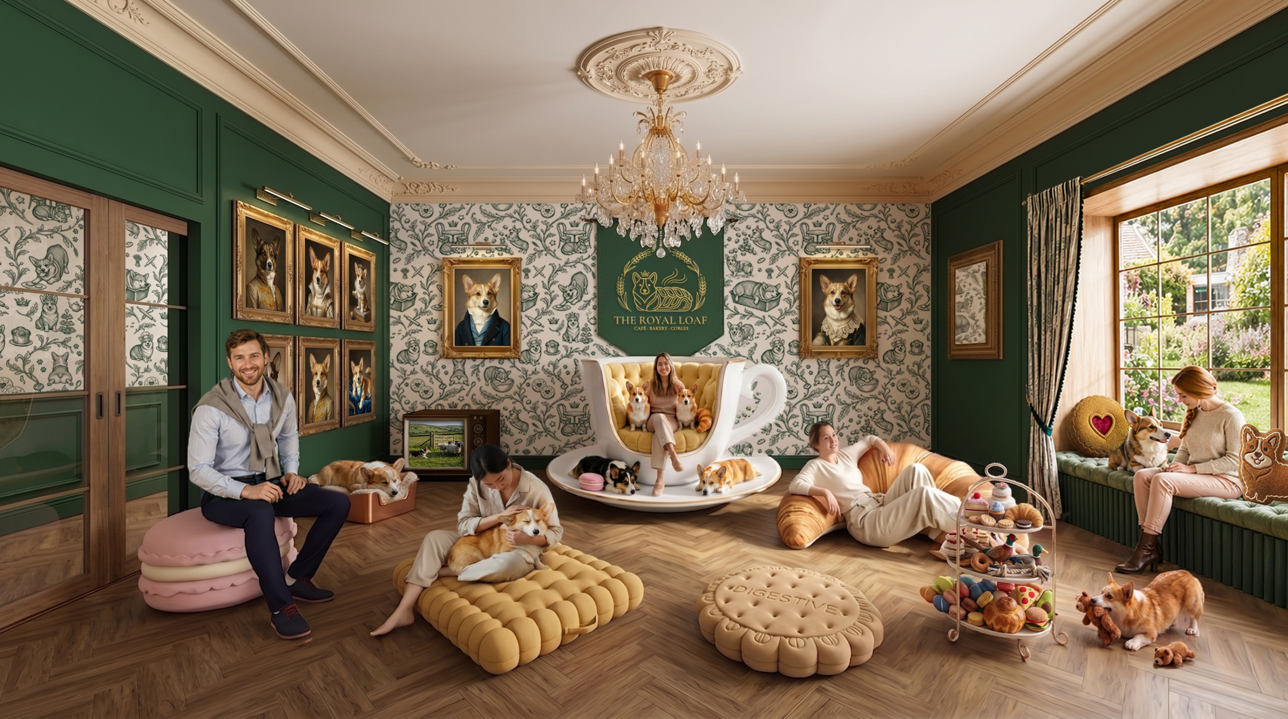 Corgi Cafe_Pet Area
